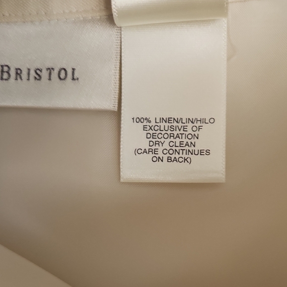 Susan Bristol Cream and Black Floral A-Line Skirt - Picture 4 of 8